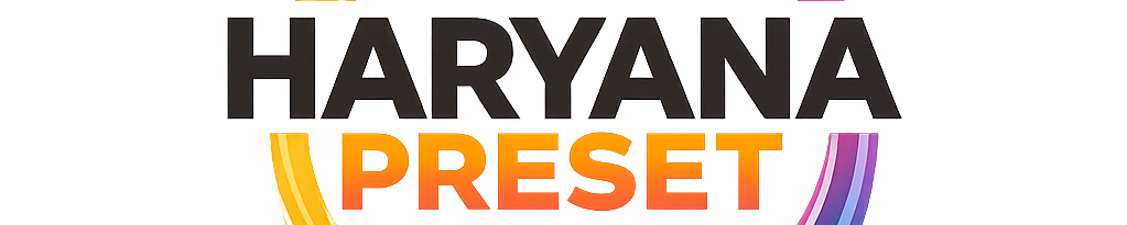 Haryana preset